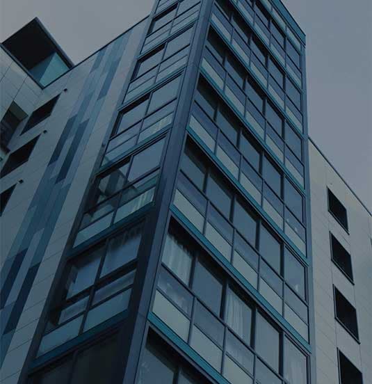 Modern property building